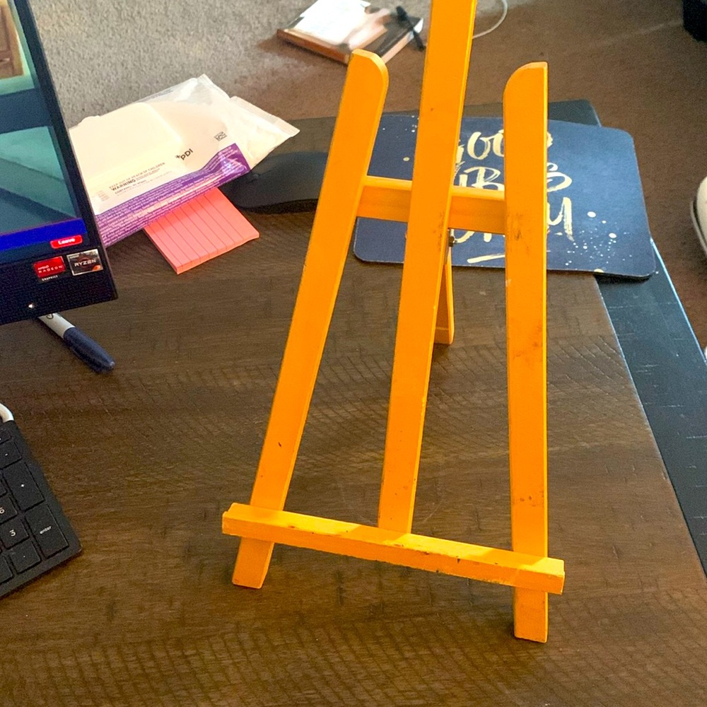 Small Table Paint Easel